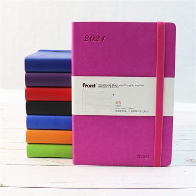 China 2021 Eco-friendly Paper Yearly Daily Diary Forward Planner and Notebooks Diary Journal Planner for sale