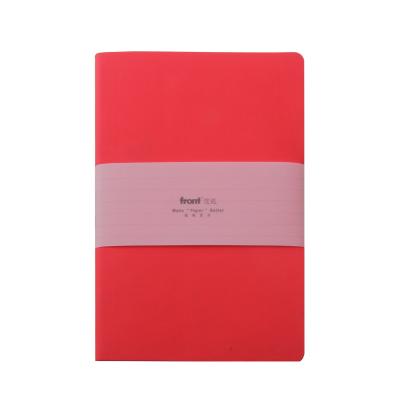 China 2020 BEFORE PU cover journal super smooth paper 55g factory notebook ordered dot grid blank PU leather soft notebooks for sale