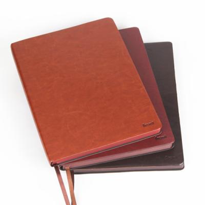 China 2021 promotion good quality softcover notebooks with logos leather notebook a5 papeleria for sale