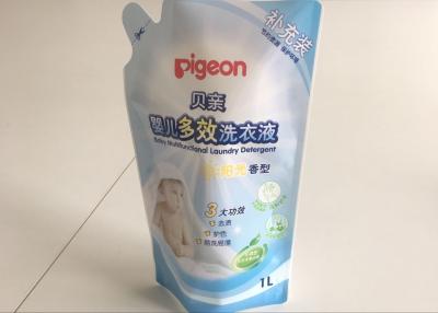 China täglicher chemischer industrieller Stand-Beutel der flexiblen Verpackung 1L austauschbar mit kundengebundener Tülle zu verkaufen