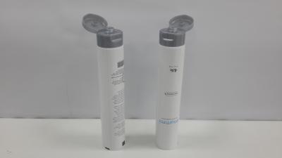 Chine l'impression offset 4oz a stratifié le tube en plastique de pâte dentifrice avec la secousse de vis sur l'emballage de gomme du chapeau 4oz à vendre