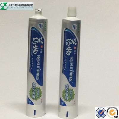 China Customized Glossy / Matt Toothpaste Tube Skin Care Packaging Tube for sale