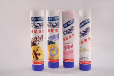 China Condensed Milk Tubes , Plastic Aluminum Laminated Food Packaging Tube for sale