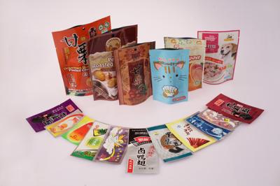 China Printed Plastic Snack Bag, PET / PE / AL / CPP Food Flexible Packaging for sale