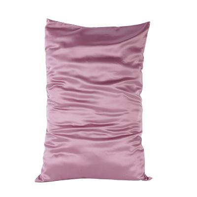 China 100% Pure Wearable Custom Mulberry Mulberry Silk Pillow Cases With Hidden Zipper White Satin Pillowcase for sale