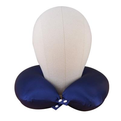 China High Quality Silk Lightweight Comfortable Pillow Classic Lightweight Comfortable Travel Neck Therapy Ergonomic U-Shape Pillow for sale