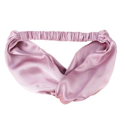 China Luxury Hair Band 19mm Fashion Headband Elastic Hair Bands Scrunchies Scrunchies Hair Cross Hair Band for sale