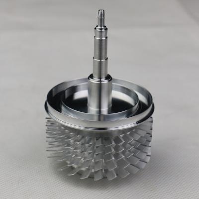 China Aluminum Customized Mechanical Processing Of Molecular Parts Precision Vacuum Pump Mechanical Processing for sale