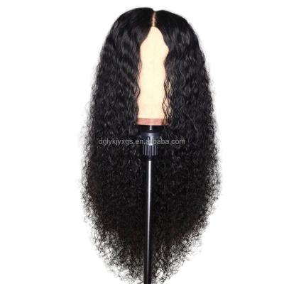 China Body Wave HL04 4x4 Lace Front Wig 150% Curly 10A Remy Human Hair Wigs Jerry FO Color Women for sale