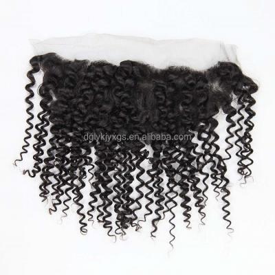 China Wholesale 100% Jerry Curl Human Hair HD Lace Frontal Hairpiece HT08 13x4 Lace Frontal Hairpiece for sale