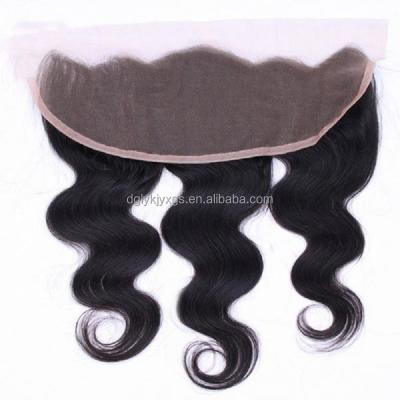 China HT05 13x4 Straight Lace Frontal Hairpiece Body Wave Hair HD Lace Up Hairpiece Wholesale for sale