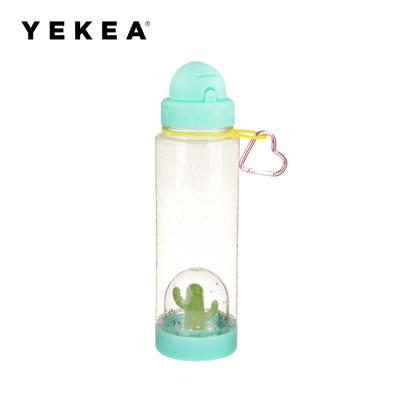 China Wholesale Viable 750ml Cute Plastic Juice Bottle Drinkware With Custom Logo for sale