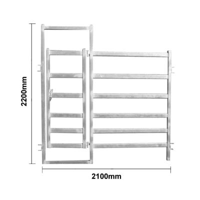 China Top Quality Easily Assembled Hot Dipped Galvanized HDG Livestock Cattle Fence Panels for sale