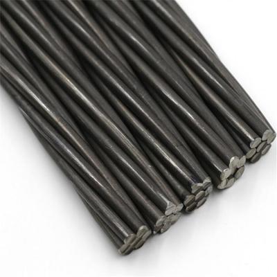 China Construction 12.7mm Steel Wire 1*7 Wire PC Prestressing Steel Wire for sale