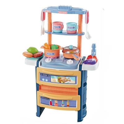 China Children's Toys Educational Toys Pretend Play Cook Kitchen Toy Sets Plastic For Kids Kitchen Toy Set for sale