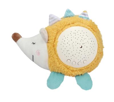 China Cute Gift Wholesale Sachikoo Animal Soft Body Star Light 10 Lullabies Soothe Music Light Calm Emotion Projector Pluth Soft Toy for sale