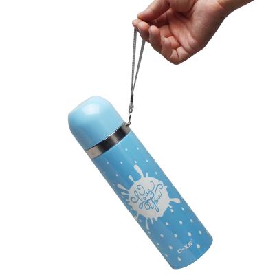 China PORTABLE Thermoses Vacuum Flask Stainless Steel Bullet Water Bottle Insulated Business Gifts Metal Customized for sale