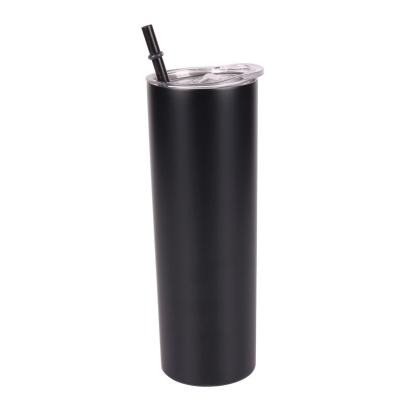 China Business Insulation Stainless Steel Vacuum Mug 20 oz Lean Tumbler Stock Color Supply for sale