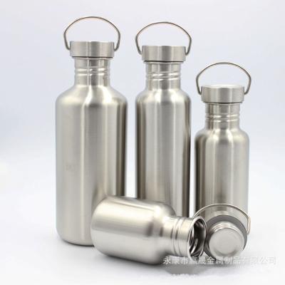 China Sustainable Logo Custom Classic American Style Stainless Steel Sports Water Bottle Eco - Friendly Kettle for sale