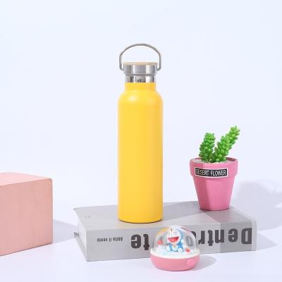 China Stainless Steel Powder Coating Double Wall Vacuum Viable Bottle Lid Custom OEM Various Logo And Logo for sale