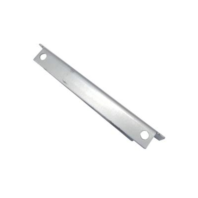 China Custom Electronics Q235 Steel Sheet Metal Parts Install Groove Slot for sale