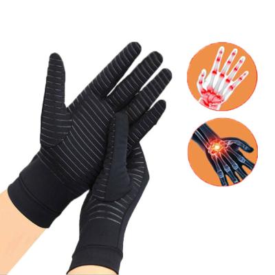 China Anti-slip Arthritis Compression Copper Fiber Gloves Manufacturing Premium Rheumatoid Arthritis for sale