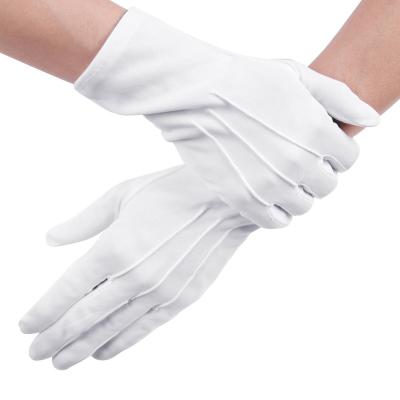 China Anti-Slip Factory Wholesales Ceremonial Military White Parade Gloves for sale