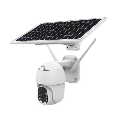 China Wireless Siren 5MP CCtv Camera Solar 4G PTZ WIFI camera360 IP sensor alarm recordingNo power monitoring built-in No dead angle monitor for sale