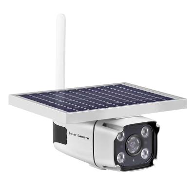 China PTZ Siren Built-in Solar Panel Powered Battery Wireless CCTV Camera Wifi Security 4G Lte Large Capacity Battery for sale