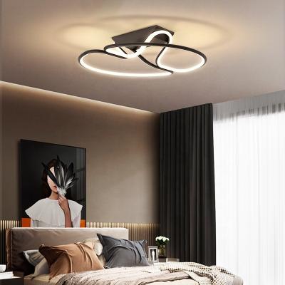 China Nordic Minimalist Smart Dimmable Round Bedroom Study Light LED Outdoor Ceiling Lamp for sale