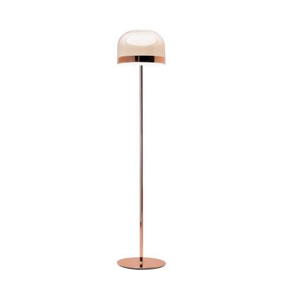 China Nordic Creative Minimalist Modern Metal Hotel Style LED*1 Glass Floor Lamp Floor Lamp for sale