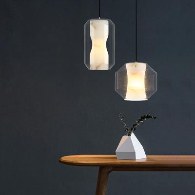 China Nordic Simple Modern Rustic Modern Rustic Retro Led Fixtures OEM Cafe Bar Living Room Bar Nordic Decorative Hanging White Simple Modern Church Rustic White Cheap Hanging Home Pendant Light for sale