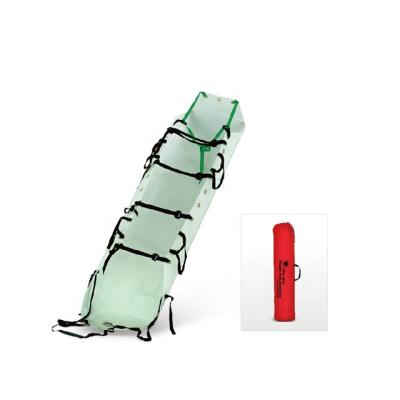 China Air Rescue Easy To Clean Safe Convenient Plastic Roll Stretcher for sale