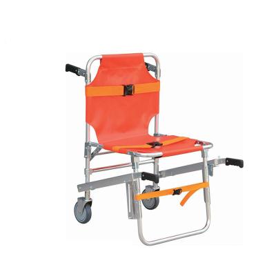 China Portable Rescue Rescue Hospital Folding Through Foldable Electric Stair Climbing Wheelchair Chair Stretcher for sale