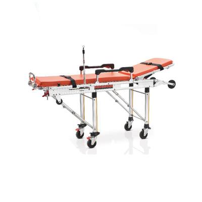 China Emergency Rescue ESA-3B05 Hospital Folding Emergency Ambulance Medical Stretcher With Wheels for sale