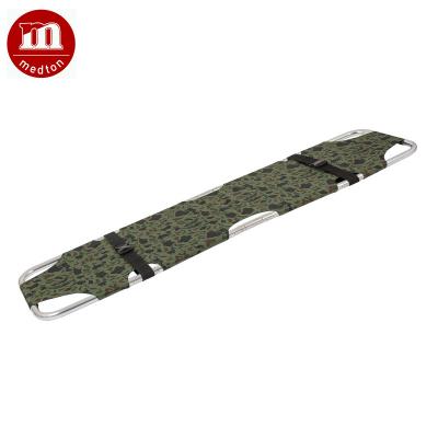 China Convenient Foldable Military FSE 1A3 Emergency Rescue Combat Camouflage Folding Stretcher for sale