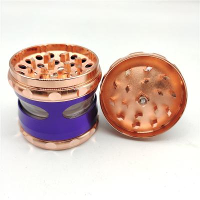 China ODCF007 ONEDO Newly Designed Black High End Manual Tobacco Grinder Smoking Grinder From Factory Direct for sale