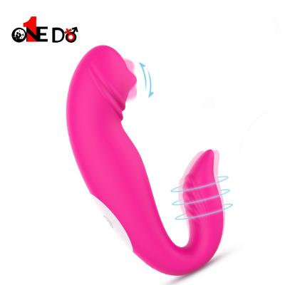 China Sucker Vibrator Sex Toys Rechargeable Onedo Maker Wireless Wearable Vibrator Clitoris Clitoris and G Spot Stimulator Panties Women Vibrator for sale