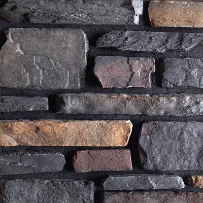 China Light commercial exterior wall cladding tile wall cladding good quality stone slate strip stone cladding for sale