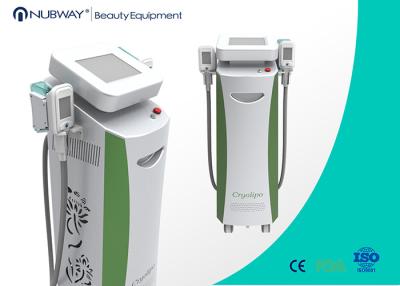 China 2 Handles Work Together Fast Slimming  Fat Reduction Cryolipolysis Slimming Machine for sale