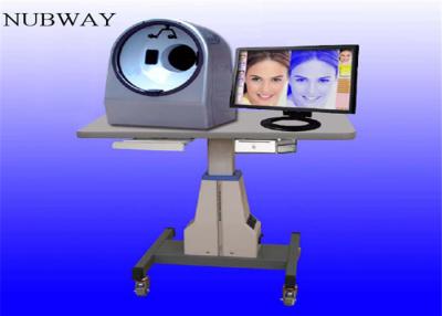 중국 나무 램프 피부 해석기 기계 Visia 휴대용 마술 거울 얼굴 분석 피부 스캐너 해석기 판매용