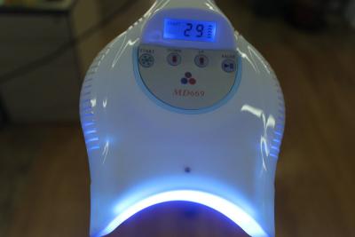 China Cool Light Blue Red LED Teeth Whitening System For Dental Clinic for sale