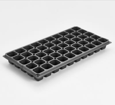 China For Garden Professional Polystyrene Vegetables 50 PS Cells geminating Seed Tray Nursery for sale