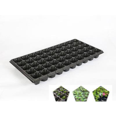 China For Vegetables Professional 50 Cell Hydroponic Seedling Starter Plant PS Growing Seed Nursery Starting Trays for sale