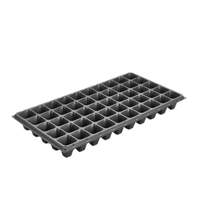 China For Vegetable Nursery 50 Cell PS Seeding Tray 0.7mm to 1.2mm deepTree flower nursery catch vegetable tray for sale