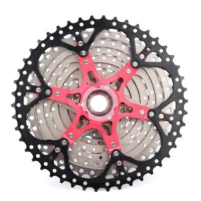 China Good Quality 9 Speed ​​11-50T Ratio Mountain Bike Bicycle MTB Electric Bicycle Parts Wide Leg Cassette for sale