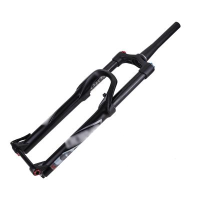 China High Quality Bike Fork 27.5 140MM Mountain Bike Fork 27.5 140MM Travel BELLY MTB /Manual Lock Bike Parts Bike Air Front Fork for sale