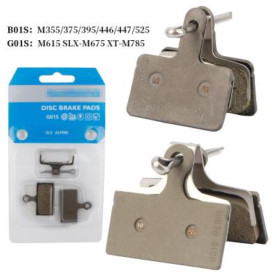 China Moutain Bicycle Bike Bicycle Parts Cycle Disc Brake Pad Metal Resin Disc Mtb Semi Brake Pads Brake Pads For B01S G01S for sale