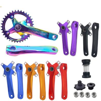 China Mountain Bikes drop ship other parts bicycle 170mm fixed cranks mtb mountain bicycle crankset bike speed/bicycle road bike for sale