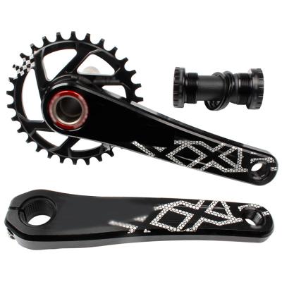 China Mountain Bikes Bicycle Parts Drops Expedition 30T 32 34T GXP Cycle MTB bmx Bicycle Crankset For Mountain Bike Bicycle Crankset for sale